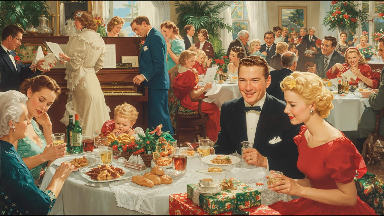 Vintage Christmas Jazz Celebration 🎄 Timeless 1930s–50s Holiday Party & Sweet Oldies Jazz