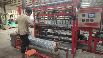 deer fence machine working daily#factory #machine #automatic