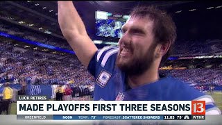 Andrew Luck Announces Retirement
