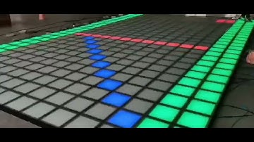 3D Activate Game Led Floor 30x30cm Interactive Light Active Game Led Floor For Dance Room