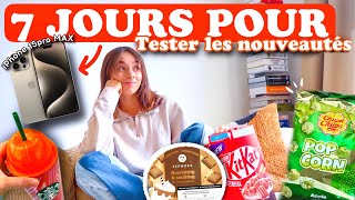 7 JOURS POUR : TESTER les 7 (pires ?) NOUVEAUTÉS (NORMAL, IKEA, SEPHORA, IPHONE…)