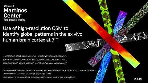 Use of high-resolution QSM to identify patterns in the ex vivo human brain cortex (Abstract 3208)