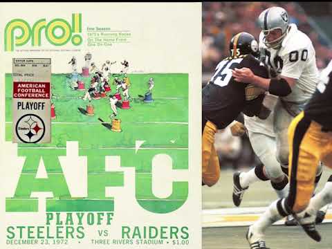 1972-12-23 AFC Divisional Playoff  Oakland Raiders @ Pittsburgh Steelers (Mutual)