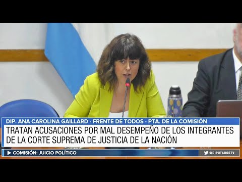 COMISIÓN COMPLETA: 7 de noviembre de 2023 - JUICIO POLÍTICO - Diputados Argentina