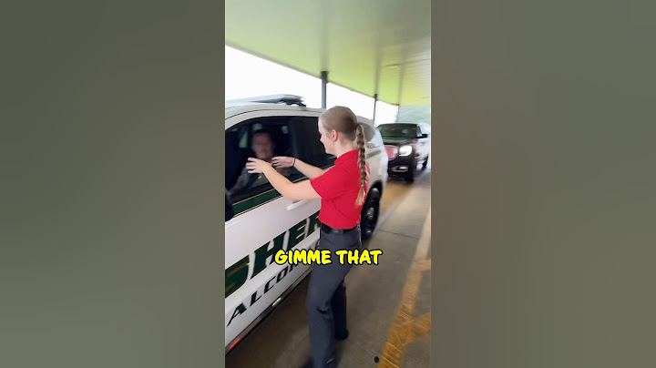 Sheriff Didn’t Expect This Kind of Service at Chick-fil-A! 😂 #shorts