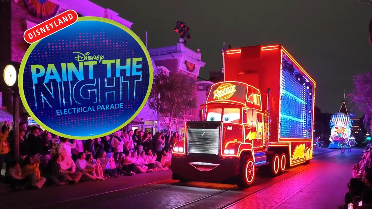 Paint the Night Electrical Parade is Back! (2025) | 70th Anniversary | Disneyland