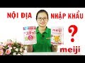 So sánh sữa Meiji nội địa và sữa Meiji nhập khẩu của Nhật Bản - SBT VLog 22