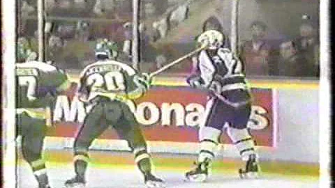 Dino Ciccarelli's vicious stick attack on Luke Ric...