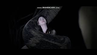 Giant Snake Squeezing All Girls In One Movie Wrapped Scene