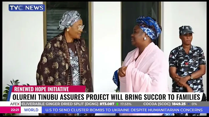 Oluremi Tinubu Assures Renewed Hope Initiatives Will Bring Succor To Families