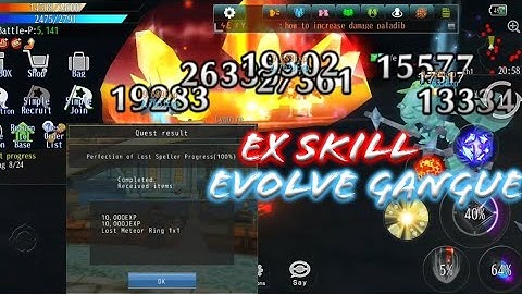 Avabel Lupinus - Ex Skill: Lost Meteor! (Lost Speller) and Evolve Gangue Farm!