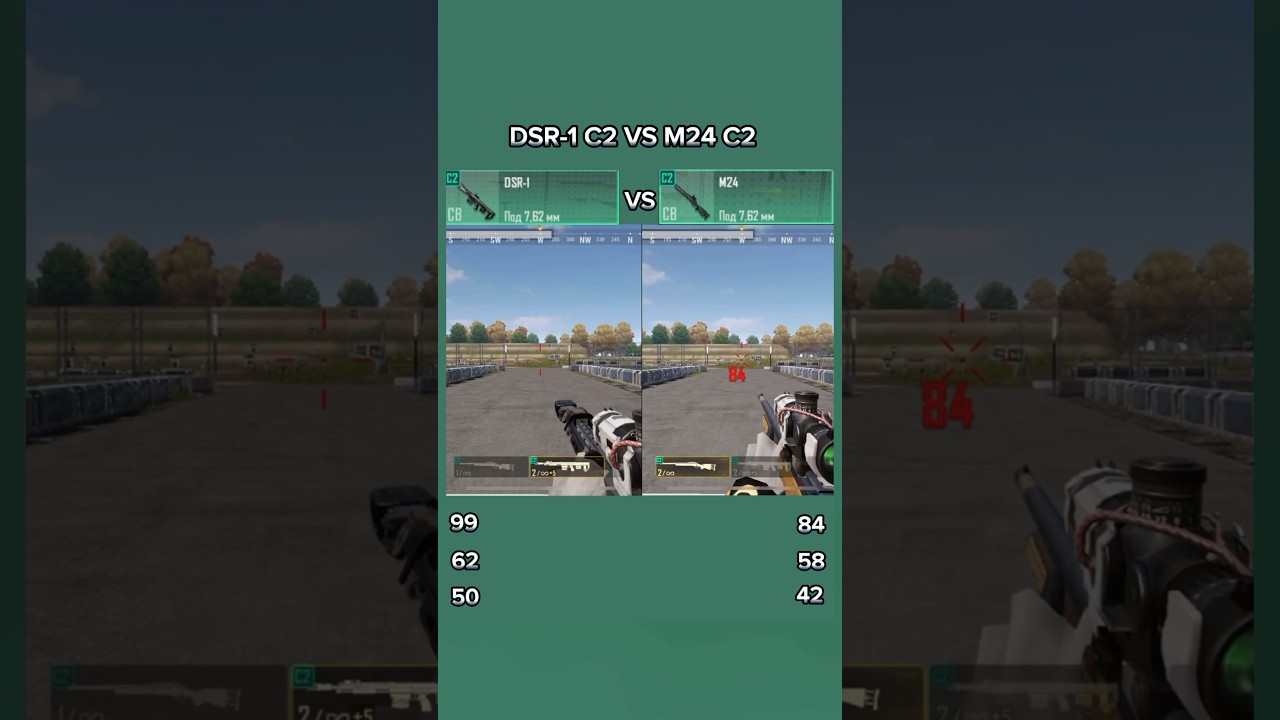 DSR-1 C2 VS M24 C2 
