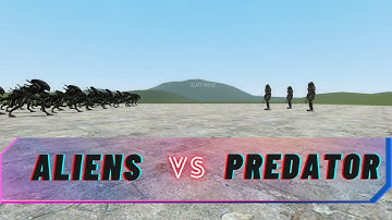 Aliens Vs Predator (Gmod)
