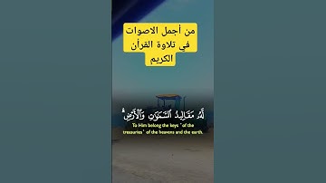 من أجمل الاصوات في تلاوة القرأن الكريم راحة نفسية للقارئ الشيخ #المصحف