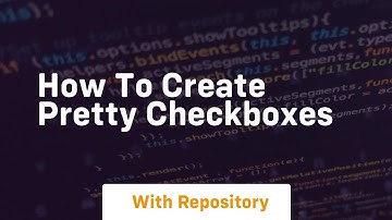 how to create pretty checkboxes