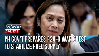 Ph Govt Prepares P20-B War Chest To Stabilize Fuel Supply Anc