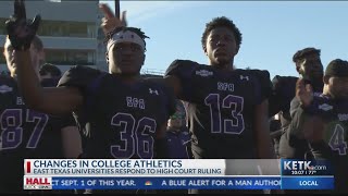 East Texans react to Supreme Court’s decision allowing student athletes to receive compensation