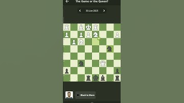 30th June 2025 dailychesschallenge #chess #games #checkmate #chesscom #puzzle #chessgame #trending