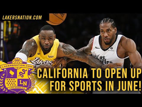 What California Opening For Sports Means For Lakers, NBA