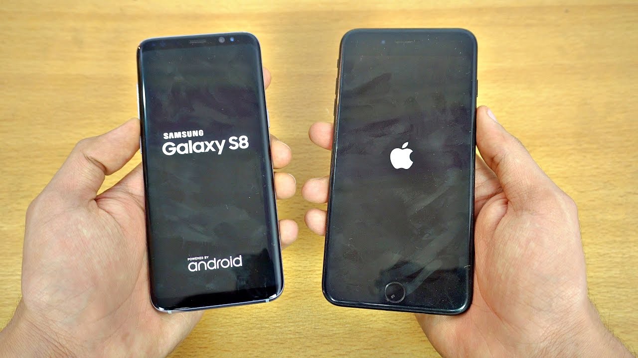 Samsung S8 Vs Iphone 7 Plus