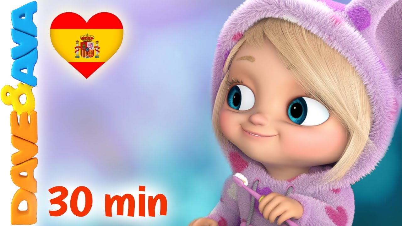 🤗 Cepilla tus Dientes y Más Canciones Infantiles | Videos para Niños ...