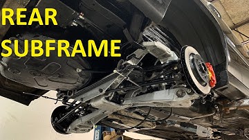 Volvo 850 T-5R AWD Swap - Rear Subframe Progress