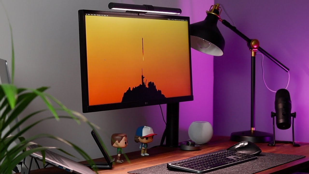 La MEILLEURE lampe de bureau en 2021/BenQ Screenbar Plus 