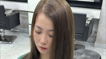 Duỗi trước hay nhuộm trước rồi phục hồi tóc bằng collagen intasilk