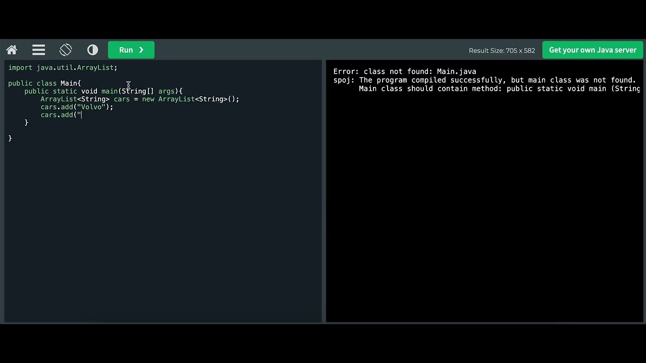 [java] ArrayList & add - YouTube