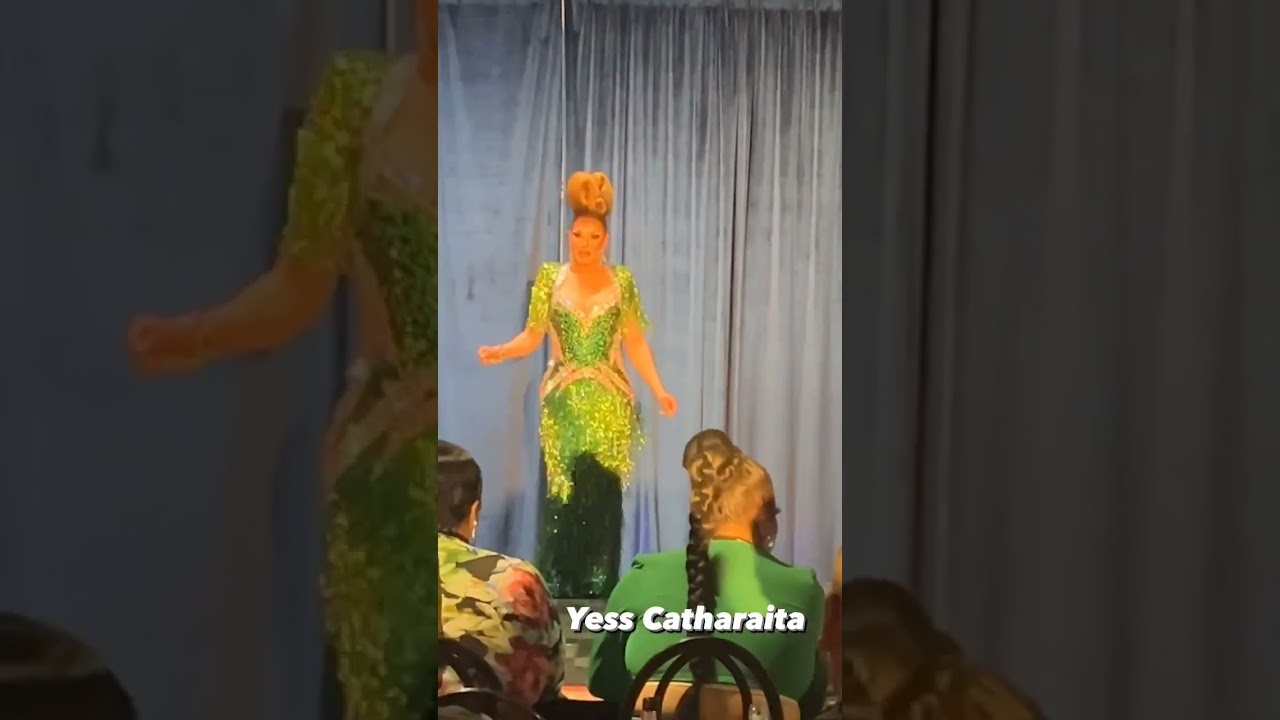 catharaita Cavalli evening gown by Von Teese Ross and @Oser Cavalli