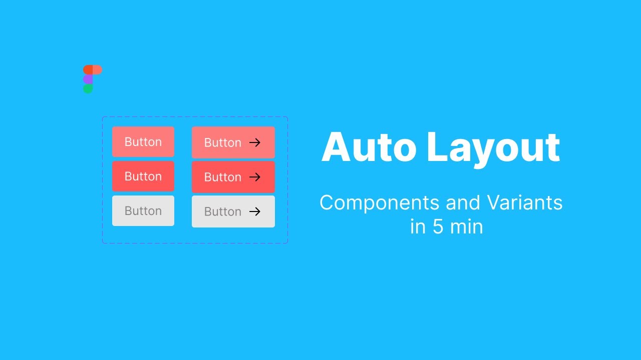 Как сделать Компоненты и Варианты в Figma / Component and Variants with ...