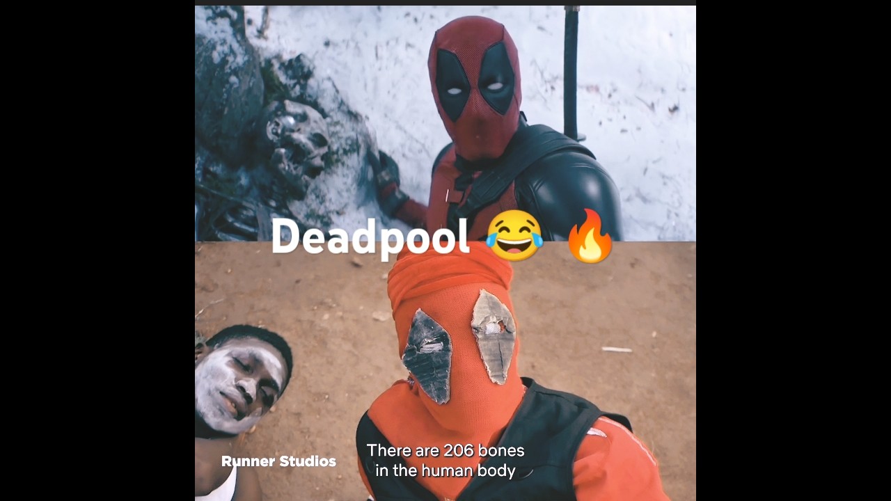 🤯Deadpool remake #deadpool #movie #film #runnerstudios #ryanreynolds