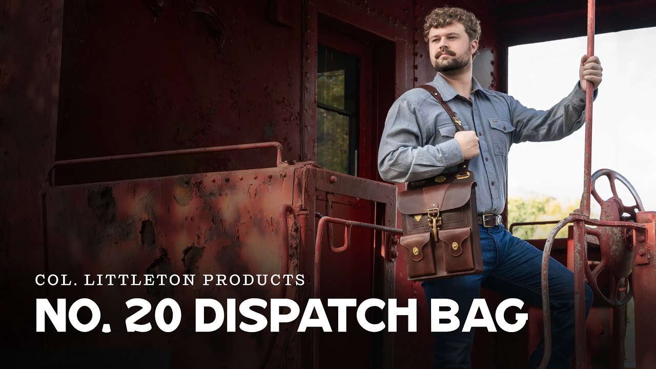 Leather Briefcase No. 20R Dispatch Bag | Col. Littleton