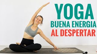 18 min EMPIEZA TU DIA CON BUENA ENERGIA  YOGA EN CAMA  Elena Malova