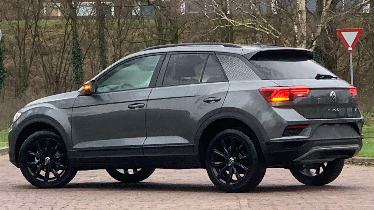 Volkswagen NEW T-roc Black Style 2021 in 4K Indium Grey 18 inch Grange ...