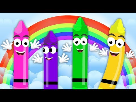 Мультфильм о красках и карандашах