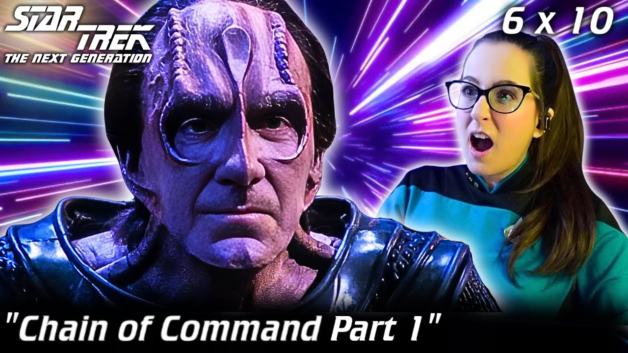 🖖Star Trek: The Next Generation 6x10 Chain of Command Part 1 REACTION