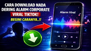 How to Download the Viral Corporate Alarm Ringtone on TikTok!