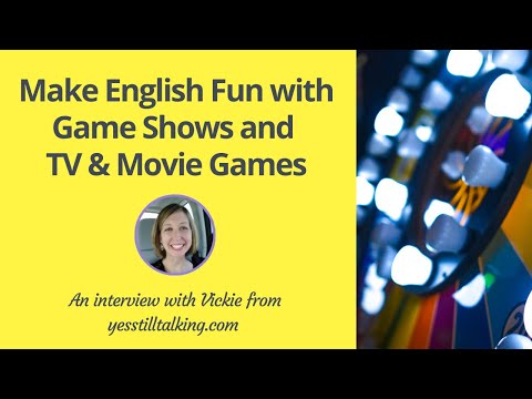 Make English Fun with Game Shows and TV & Movie Games