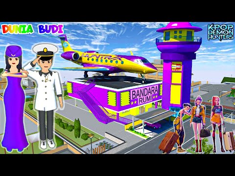 Yuta Mio Sang Penolong Jadi Pilot Buat Markas Pesawat RUMI Antar Pulang KPOP DEMON HUNTER ✈️