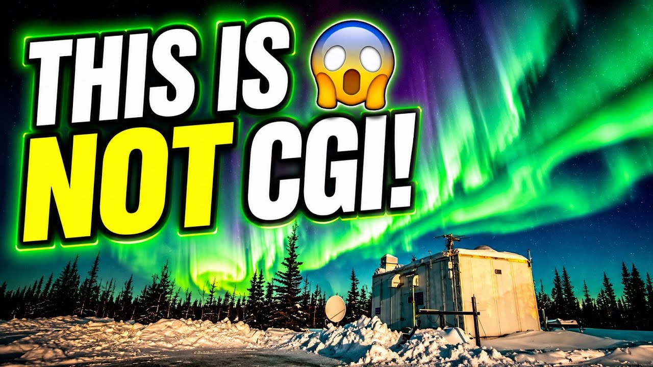 🌌 This Isn't CGI! The Amazing Truth About Arctic Aurora