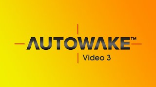 Learning To Use SUPRA AUTOWAKE VIDEO 3