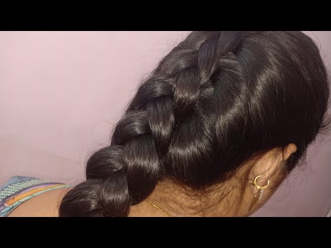 Fish Tail Hairstyle | How To Make Khajuri Choti Hairstyle || Party Hair  Style || Integrators - YouTube