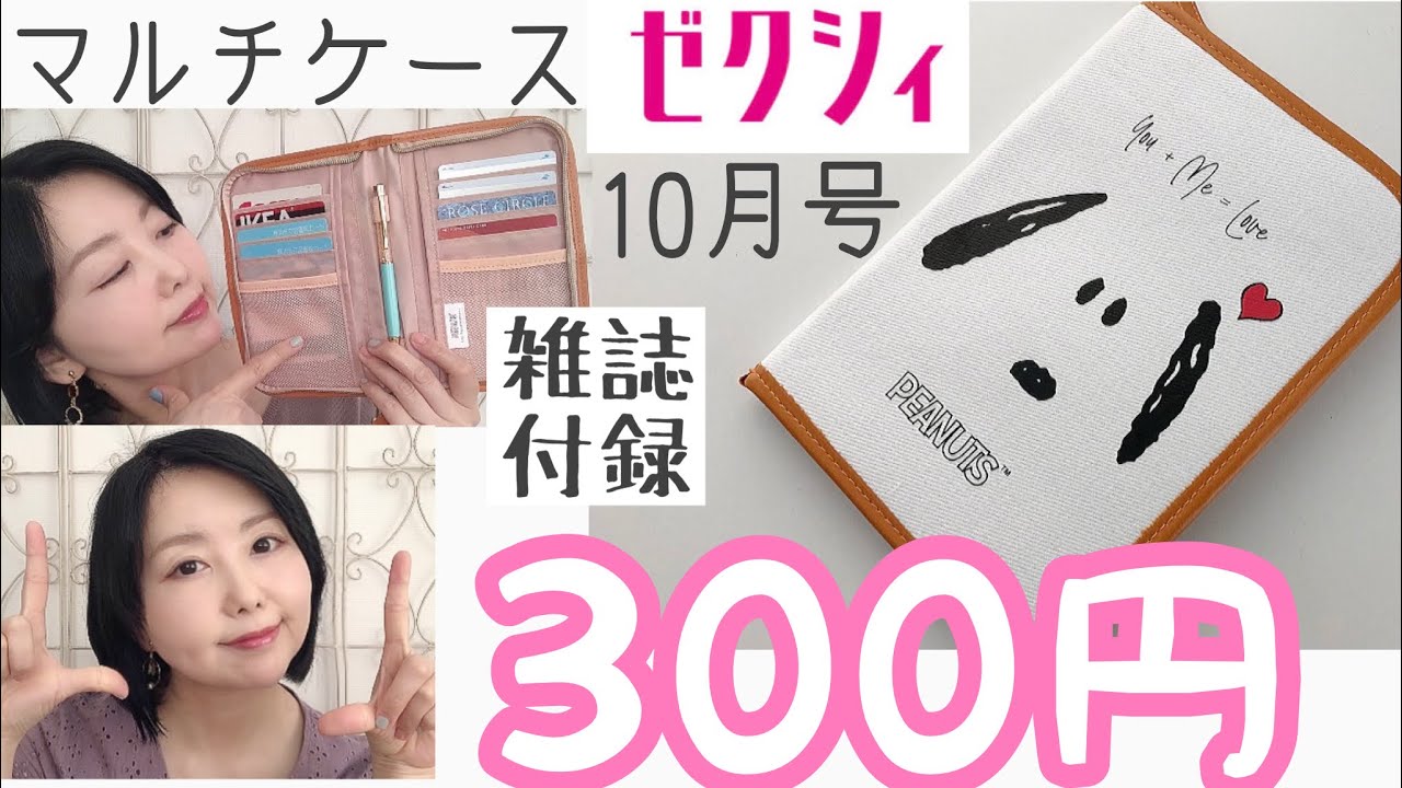 雑誌付録】300円で本当にいいの？ってな感じのマルチケース【ゼクシィ