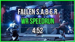 "Fallen S.A.B.E.R" Strike WR Speedrun [4:52] screenshot 2