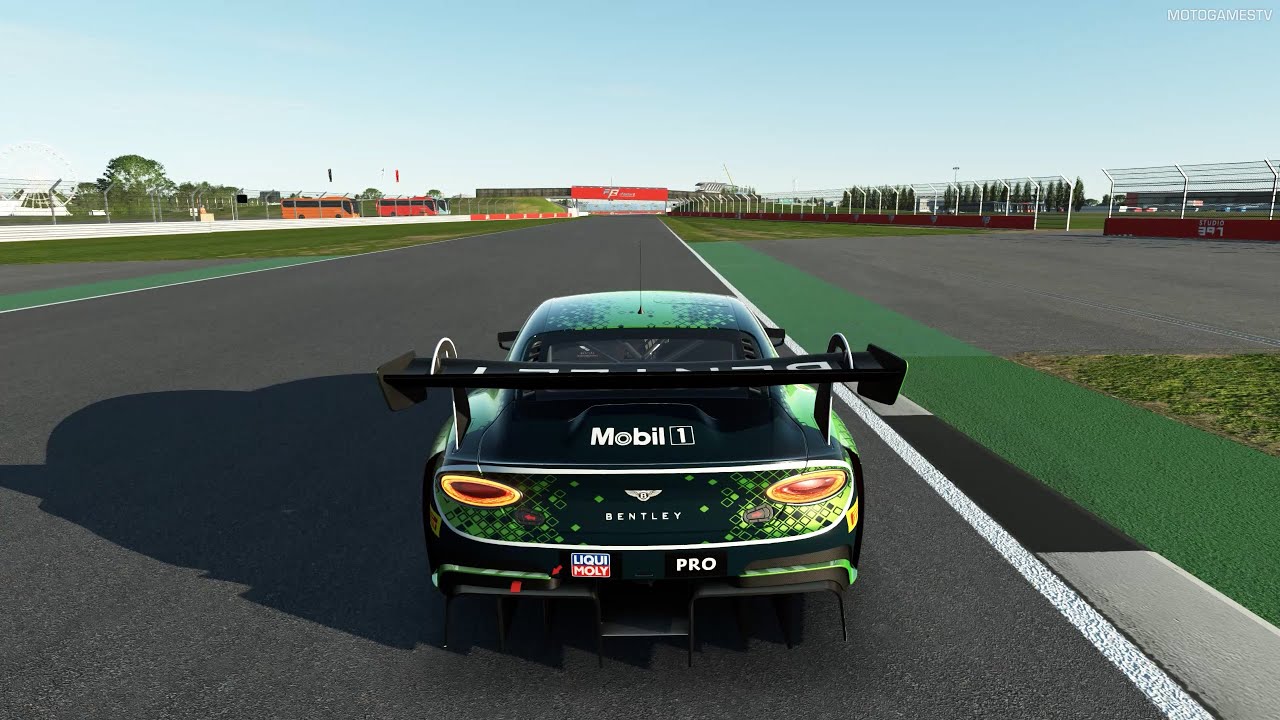 rFactor 2, Melbourne [Link] @ Bentley Continental GT3 [Motion Sim Onboard