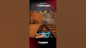 BELCHONOKK turns 1v2 CLUTCH into QUAD glory #clutch #starladder #cs #кс #csgo