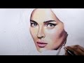 How to draw skin -- Basic tips with colored pencils.