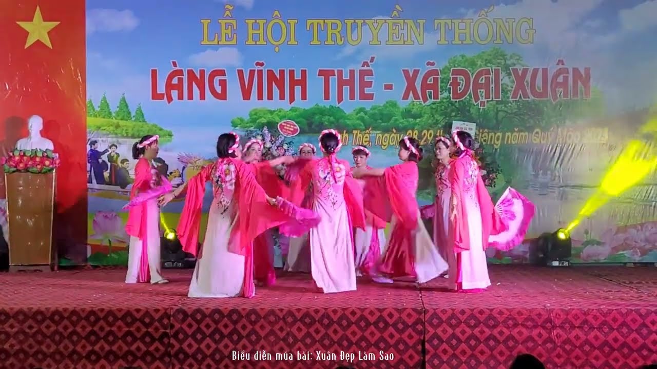 Biểu diễn: Xuân Đẹp làm Sao. Uyển chuyển, thướt tha.P9