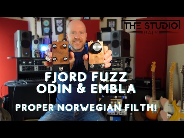 Fjord Fuzz - Odin and EMBLA Fuzz Pedals - YouTube